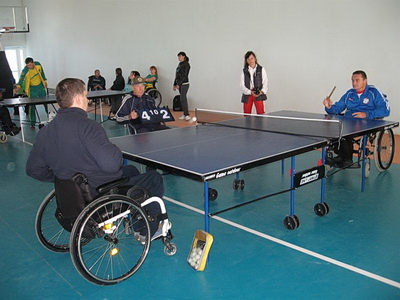 Анапская команда на спартакиаде инвалидов Кубани